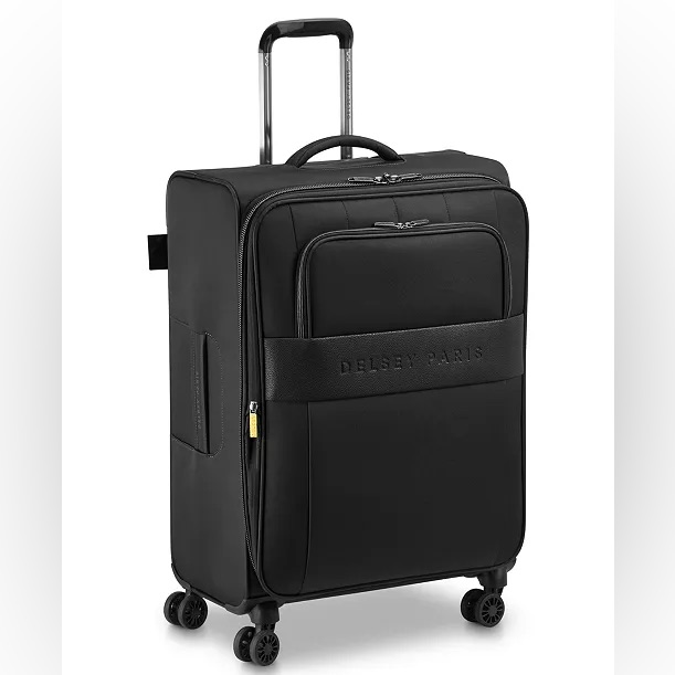 Delsey Paris Tour Air 24” Check-In Spinner Luggage Suitcase Travel Bag